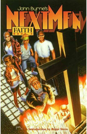 Next Men (John Byrne's) TPB 4 published by Dark Horse with cover art by Gary Cody
