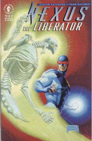 Nexus the Liberator 3 published by Dark Horse with cover art by Whilce Portacio