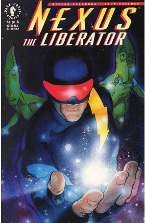 Nexus the Liberator 4 published by Dark Horse with cover art by Adam Hughes