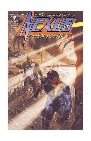 Nexus: Alien Justice 1 published by Dark Horse with cover art by Steve Rude