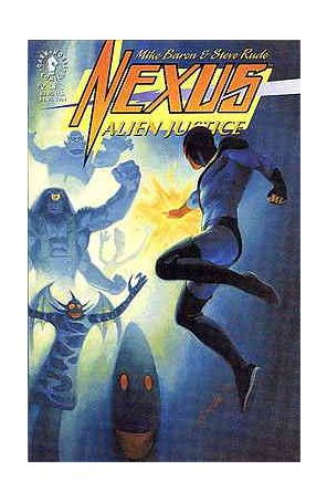Nexus: Alien Justice 2 published by Dark Horse with cover art by Steve Rude