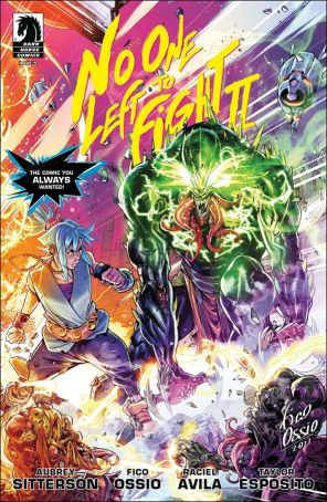 No One Left to Fight II 5A published by Dark Horse with cover art by Fico Ossio