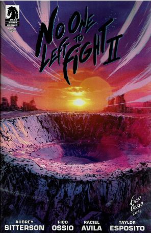 No One Left to Fight II 5 published by Dark Horse with cover art by Fico Ossio