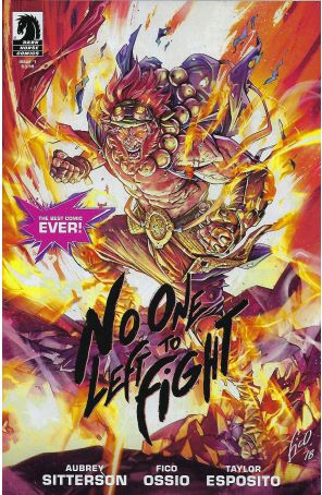 No One Left to Fight 1 (2nd) published by Dark Horse with cover art by Fico Ossio