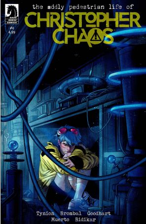 The Oddly Pedestrian Life of Christopher Chaos 4A published by Dark Horse with cover art by Nick Robles
