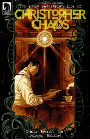 The Oddly Pedestrian Life of Christopher Chaos 8A published by Dark Horse with cover art by Nick Robles