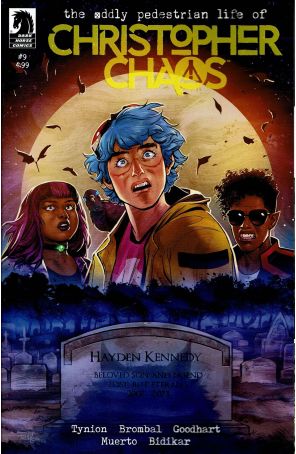 The Oddly Pedestrian Life of Christopher Chaos 9A published by Dark Horse with cover art by Nick Robles