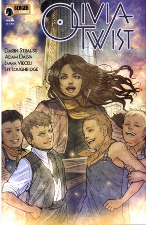 Olivia Twist 4 published by Dark Horse with cover art by Rey Vanesa Del