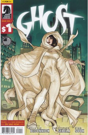 One For One: Ghost 1 published by Dark Horse with cover art by Terry Dodson