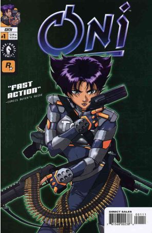 Oni 1 published by Dark Horse with cover art by Lorraine Reyes