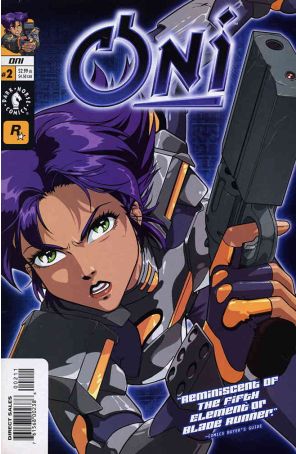 Oni 2 published by Dark Horse with cover art by Lorraine Reyes