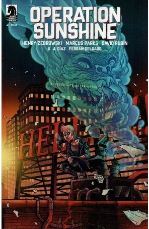 Operation Sunshine 1A published by Dark Horse with cover art by David Rubín