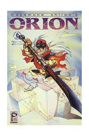 Orion 2 published by Dark Horse with cover art by Masamune Shirow