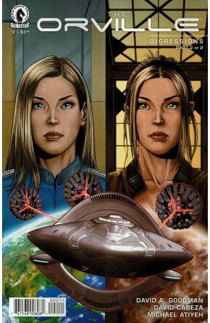 Orville: Digressions 2 published by Dark Horse with cover art by David Cabeza