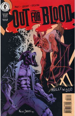 Out For Blood 3 published by Dark Horse with cover art by Kelley Jones