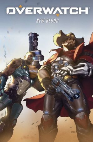 Overwatch: New Blood 3A published by Dark Horse with cover art by Taurin Clarke