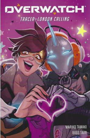 Overwatch: Tracer-London Calling 1B published by Dark Horse with cover art by Babs Tarr