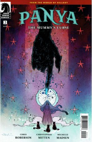 Panya: The Mummy's Curse 2 published by Dark Horse with cover art by Christopher Mitten