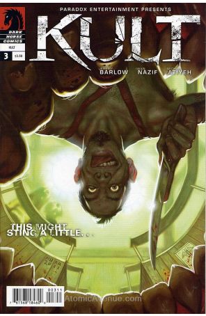 Paradox Entertainment Presents Kult 3 published by Dark Horse with cover art by Jake Murray