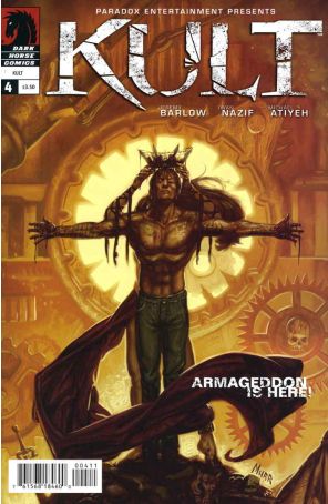 Paradox Entertainment Presents Kult 4 published by Dark Horse with cover art by Jake Murray