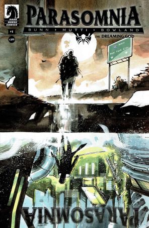 Parasomnia: The Dreaming God 1 published by Dark Horse with cover art by Andrea Mutti