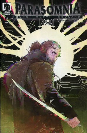 Parasomnia: The Dreaming God 4A published by Dark Horse with cover art by Danny Luckert