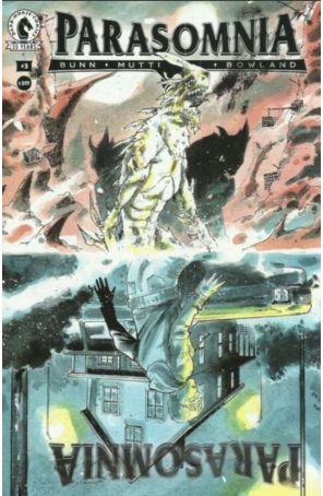 Parasomnia 3A published by Dark Horse with cover art by Andrea Mutti