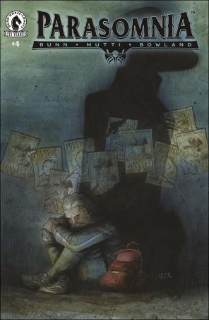 Parasomnia 4B published by Dark Horse with cover art by Tyler Crook