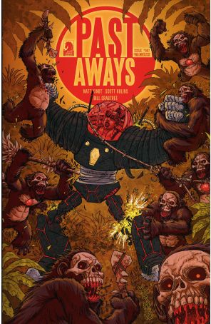 Past Aways 7 published by Dark Horse with cover art by Scott Kolins