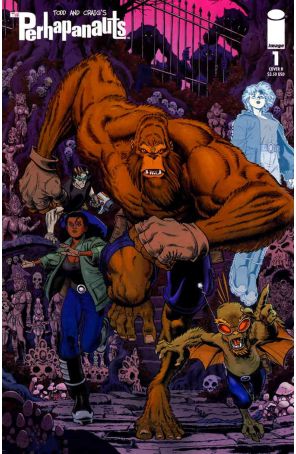 Perhapanauts (2nd Series) 1B published by Dark Horse with cover art by Arthur Adams