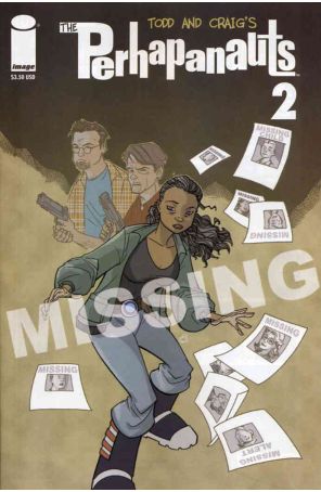 Perhapanauts (2nd Series) 2 published by Dark Horse with cover art by Craig Rousseau