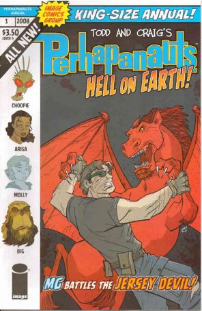 The Perhapanauts Annual 1A published by Image with cover art by Craig Rousseau