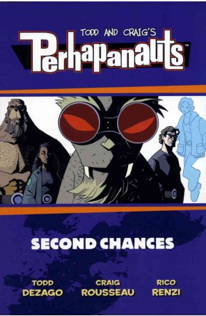 The Perhapanauts TPB 2 published by Dark Horse with cover art by Craig Rousseau
