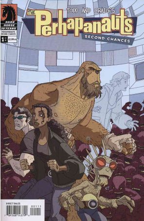 Perhapanauts: Second Chances 1 published by Dark Horse with cover art by Craig Rousseau