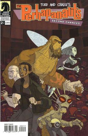 Perhapanauts: Second Chances 2 published by Dark Horse with cover art by Craig Rousseau