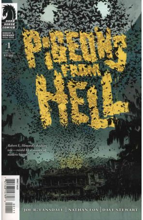 Pigeons from Hell 1 published by Dark Horse with cover art by Nathan Fox