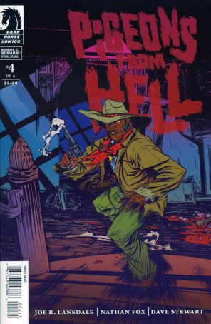 Pigeons from Hell 4 published by Dark Horse with cover art by Nathan Fox