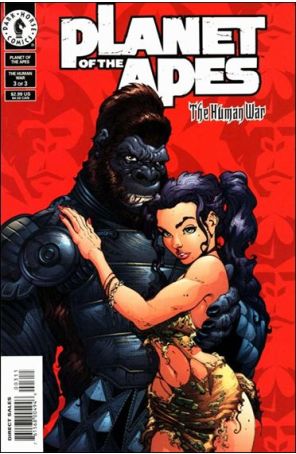 Planet of the Apes (3rd Series) 3 published by Dark Horse with cover art by J. Scott Campbell