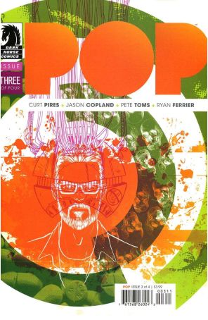 Pop 3 published by Dark Horse with cover art by Dylan Todd