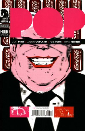Pop 4 published by Dark Horse with cover art by Dylan Todd