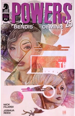 Powers 25 1B published by Dark Horse with cover art by David Mack