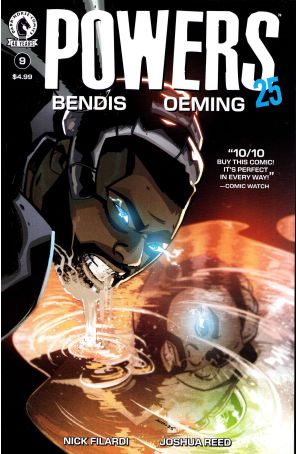 Powers 25 9A published by Dark Horse with cover art by Michael Avon Oeming