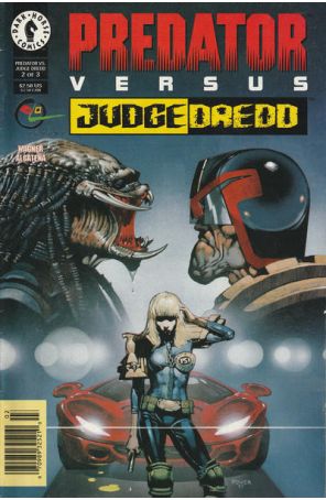 Predator versus Judge Dredd 2 (Newsstand) published by Dark Horse