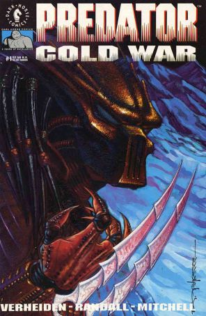 Predator: Cold War 1 published by Dark Horse with cover art by Brian Stelfreeze