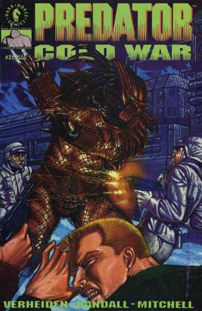 Predator: Cold War 3 published by Dark Horse with cover art by Brian Stelfreeze