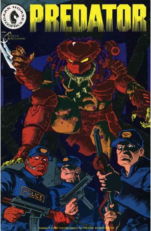 Predator 3 published by Dark Horse with cover art by Chris Warner