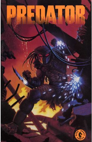 Predator TPB 1 published by Dark Horse with cover art by Denis Beauvais