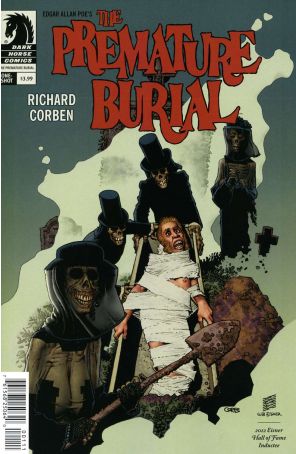 Premature Burial (Edgar Allan Poe's) 1 published by Dark Horse with cover art by Richard Corben