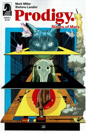 Prodigy: Slaves of Mars 3A published by Dark Horse with cover art by Stefano Landini