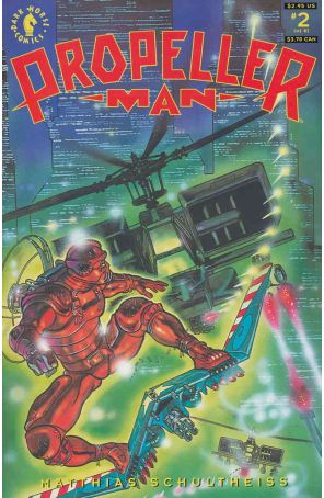 Propellerman 2 published by Dark Horse